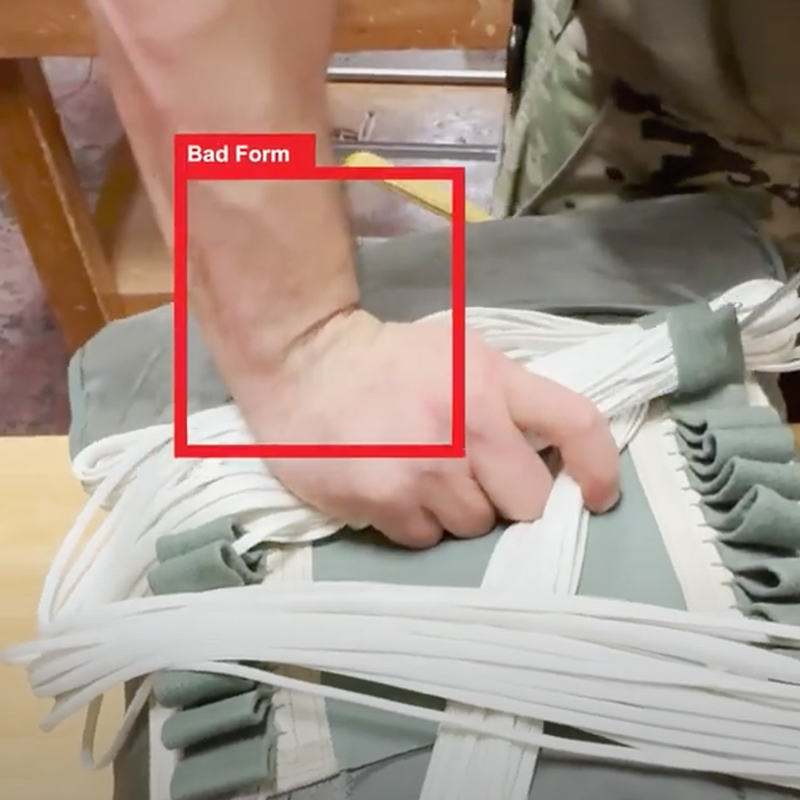 Computer Vision detecting Bad form on a Rigger