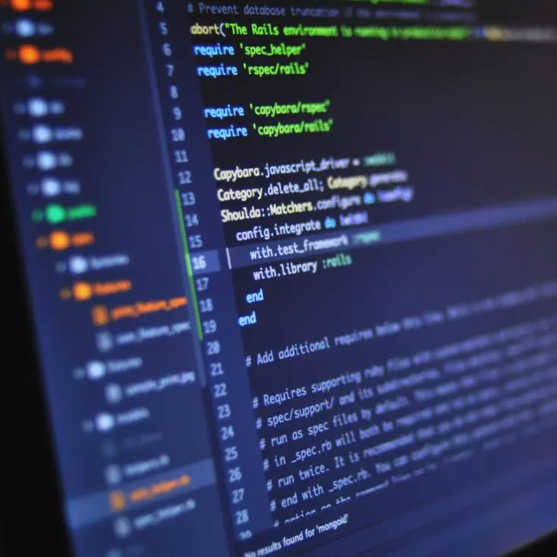 Data and Code on a computer