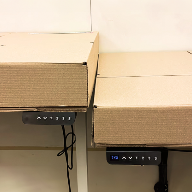Cardboard Table Prototype with Height Adjusting Legs