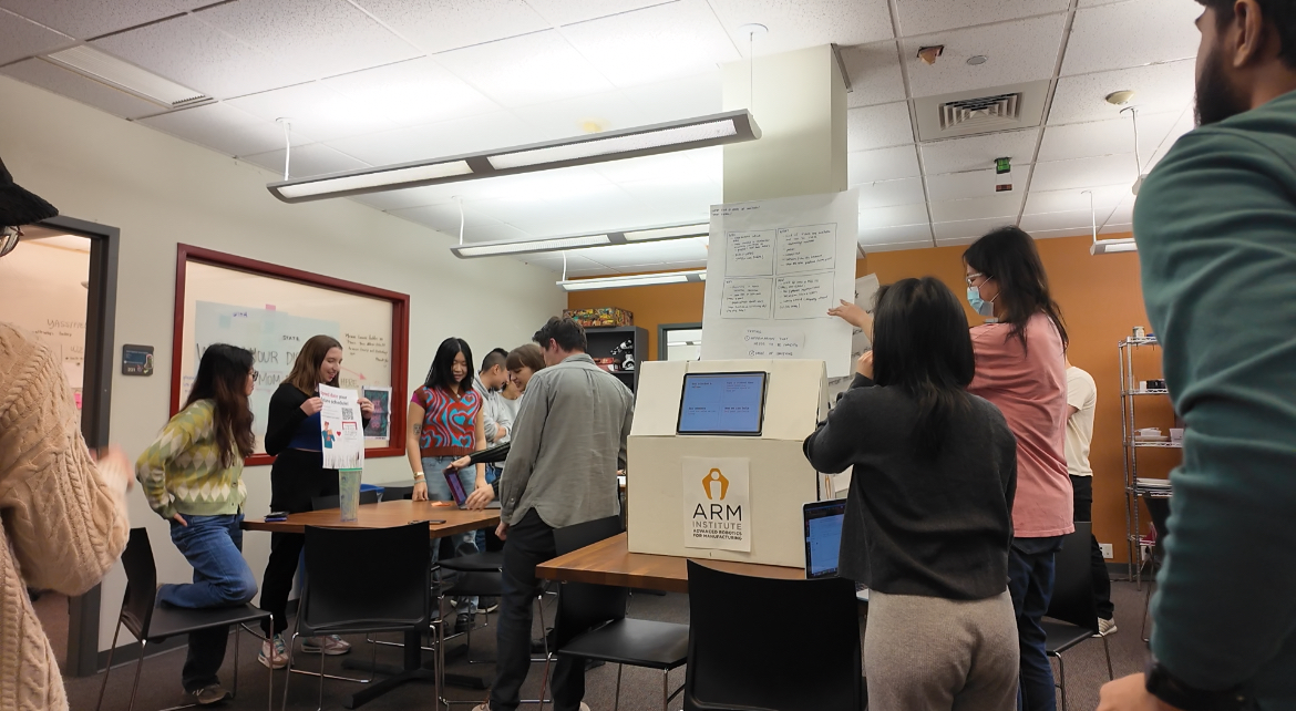 Kiosk user testing
