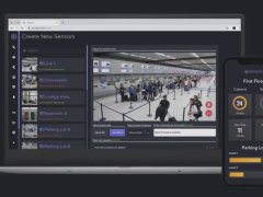 Zensors airport queue screenshot 