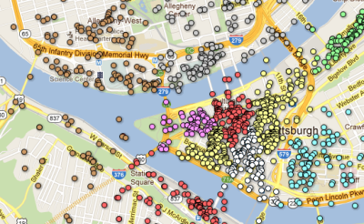 CMU's Livehoods project, which redefined how people looked at location data and at their cities and neighborhoods, recently earned the Test of Time Award from the International Conference on Web and Social Media.