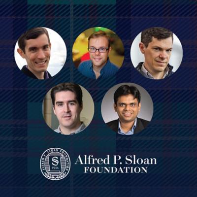 images of 5 Carnegie Mellon researchers to win 2018 Sloan Foundation Fellowships