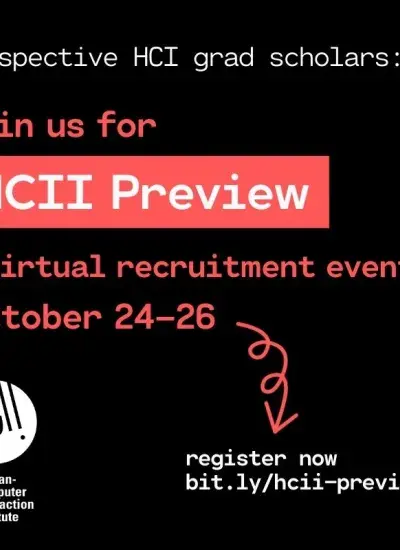 HCII Preview poster