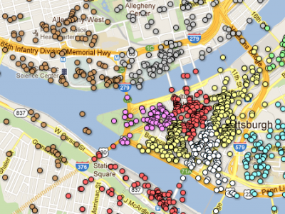 CMU's Livehoods project, which redefined how people looked at location data and at their cities and neighborhoods, recently earned the Test of Time Award from the International Conference on Web and Social Media.