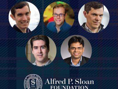 images of 5 Carnegie Mellon researchers to win 2018 Sloan Foundation Fellowships