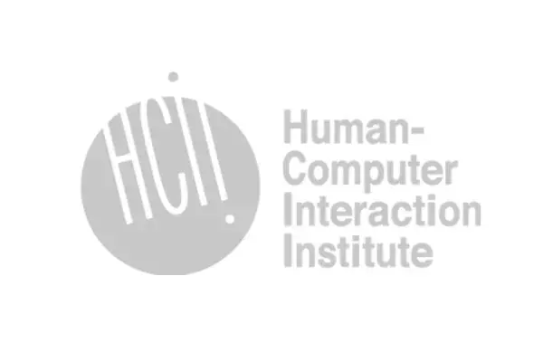 HCII logo in light grey 