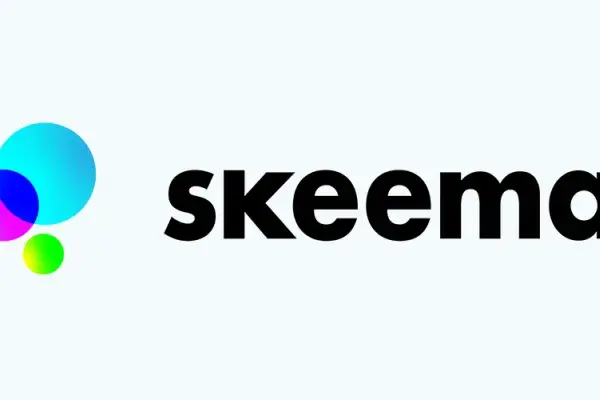 Skeema logo, 3 overlapping dots