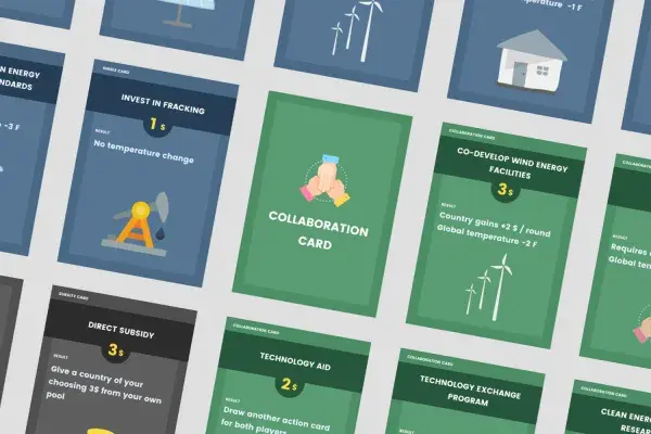 climate change game cards